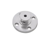 Accouplement à bride en alliage d'aluminium - Accouplement d'arbre de guidage moteur durable avec plaque frontale for une installation facile (1 pièce)(5mm)