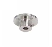 Accouplement à bride rigide for moteur, guide d'arbre, connecteur de coupleur, 1 pièce, 3 mm, 3,17 mm, 4 mm, 5 mm, 6 mm, 6,35 mm, 7 mm, 8 mm, 10 mm, 11 mm, 12 mm, 14 mm(6.35mm)