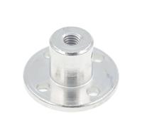 Accouplement à bride rigide, Raccord à bride rigide M3 M4,guide moteur, coupleur d'arbre, accouplement à vis, fer à coupe libre(D M 4)