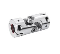 Accouplement à cardan Connecteur à Double Section de précision en aluminium, couplage universel 30x110, Transmission à Joint transversal télescopique(6x6)