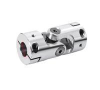 Accouplement à cardan Transmission à joint transversal télescopique de précision, couplage universel D25 L60, simple et double section(5X10)
