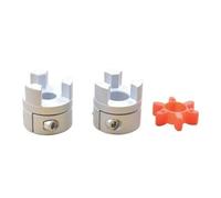 accouplement à mâchoires, Coupleur D'arbre À Prune Araignée Mâchoire D40 L65, Trou De Couplage Flexible, Vis Bille Moteur 6-22mm