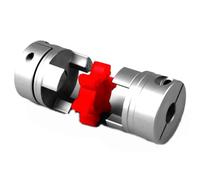 accouplement à mâchoires, Coupleur D'arbre À Prune Araignée Mâchoire D40 L66, Trou De Couplage Flexible, Vis Bille Moteur 6-22mm
