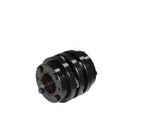 Accouplement à membrane à manchon d'expansion CLZ, accouplement à couple élevé en acier 45#, accouplement de broche de machine-outil CNC CLZ-44X60(CLZ-44X60-16x16)