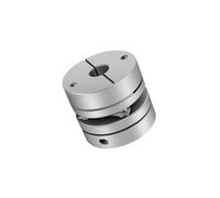 Accouplement à membrane en alliage d'aluminium D34L32 - Joint flexible for servomoteurs, moteurs pas à pas et encodeurs(8x9.525mm)