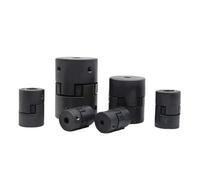 Accouplement à trois mâchoires de type L en acier L095 D54L62 14/16/18/20/22/25/28/30 mm for servomoteur, accouplement, codeur, gravure CNC(38mm)