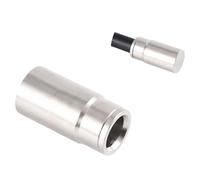 Accouplement à verrouillage Slip-Lok, coude, té, croix, raccord de buse, té de buse, extrémité de buse, raccord de bouchon d'extrémité pour brumisation 2pcs Quick-connect end plug