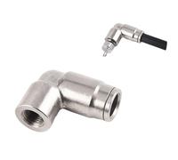 Accouplement à verrouillage Slip-Lok, coude, té, croix, raccord de buse, té de buse, extrémité de buse, raccord de bouchon d'extrémité pour brumisation 2pcs 1/8 quick-connect elbow plug