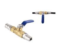 Accouplement à verrouillage Slip-Lok, coude, té, croix, raccord de buse, té de buse, extrémité de buse, raccord de bouchon d'extrémité pour brumisation 2pcs Ball valve switch