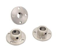 Accouplement, Accouplement à bride, accouplement rigide, 3 pièces, raccords de roulement d'axe d'arbre, guide moteur, coupleur, connecteur(3.17mm)