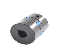 Accouplement CNC à trois mâchoires de type L, alésage en acier L075 D44.5 L51 10/12/14/16/17/19/22/24/25mm for la gravure d'encodeurs de coupleur de servomoteur(14-16)