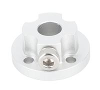 Accouplement d’arbre à de 6 mm, accouplement à rigide en alliage d’aluminium pour roue omnidirectionnelle de 48 mm 14148, coupleur d’arbre de guidage de moteur avec dia