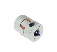 Accouplement D25L30 trois griffes en aluminium fleur de prunier accouplement d'arbre flexible joint de moteur accouplement souple 5/6/6.35/8/10/12mm(6.35x10)