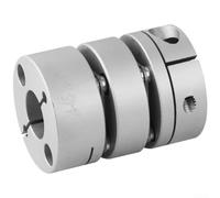 Accouplement d'arbre à jeu zéro 6061 pour aluminium, anodisé dur