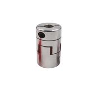 Accouplement d'arbre à mâchoire de serrage, 1 coupleur moteur D25 L30 trou intérieur 4 mm 12 connecteur d'accouplement flexible for vis billes, plomb, joint(6.35mm X 10mm)