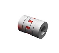 Accouplement d'arbre à mâchoire de serrage, 1pc 40x55mm coupleur D40L55 en aluminium prune accouplement flexible connecteur moteur for vis billes(10mm to 12.7mm)