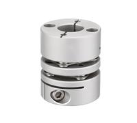Accouplement d'arbre à mâchoire de serrage, accouplement flexible D34L38 encodeur coupleur 34 mm diamètre et longueur 38 for joint connecteur servomoteur(12.7x12.7mm)