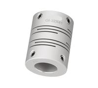 Accouplement d'arbre Flexible D16 L23, en aluminium, gi-paralllines, accessoires de couple de fils, série de vis de réglage