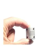 Accouplement d'arbre flexible en aluminium D19 x L25, 3/4/5/6/6,35/7/8/10 mm, codeurs for moteur pas à pas CNC(6.35 X 10)