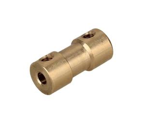Accouplement d'arbre Moteur Laiton Pièce d'avion Voiture RC Jouet | Accouplement d'arbre laiton précision voiture RC assurant une transmission de puissance fluide ModèLe