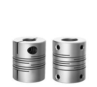 Accouplement de ligne parallèle LT D25L30, coupleur d'arbre Flexible, encodeur de connexion en alliage d'aluminium, imprimante 3D, rainure Cardan(LT-D-D25L30 11X11)