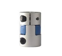 Accouplement de précision, Coupleur coulissant for imprimante 3D, machine de gravure laser D20 L30, type de serrage, étoile bleue en forme de fleur de prunier(5mm to 7mm)