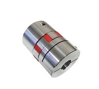 Accouplement de serrage rigide en aluminium 1 pièces D20L25 accouplement élastique Flexible prune moteur pas à coupleur accouplements d'arbre imprimante 3D(6.35X7mm)