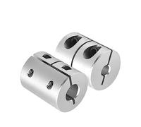 Accouplement de serrage rigide en aluminium 1 pièces D20L25 imprimante 3D pièce vis à tête coupleur rigide accouplement connecteur de moteur d'arbre(6x6)