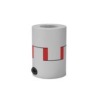 Accouplement de serrage rigide en aluminium 1 pièces D35L50C coupleur aluminium prune accouplement d'arbre Flexible connecteur de moteur CNC accouplements flexibles(16mm-19mm)