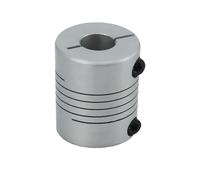 Accouplement de serrage rigide en aluminium 2 pièces LR-B D25L30 trou intérieur de couplage en aluminium 5mm-12mm coupleur d'arbre à mâchoire moteur Flexible(5x6)