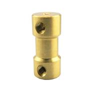 Accouplement de serrage rigide en aluminium Adaptateur De Manchon Connexion For Accouplement Rigide D'arbre Moteur, Coupleur Joint Transmission(3.175mm to 3.175mm)