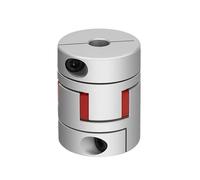 Accouplement de serrage rigide en aluminium Couplage en fleur de prunier, encodeur à vis étoile, accouplement élastique couple élevé, servomoteur aluminium XB-40X75(XB-40X75-10X18)