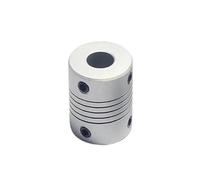 Accouplement de serrage rigide en aluminium Moteur pas à pas en aluminium D19L25, accouplement d'arbre à mâchoire Flexible, encodeurs 3mm 4mm 5mm 6mm 6.35mm 8mm 10mm, Machine à graver(6x6)