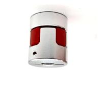 Accouplement Flexible D25 L30 CNC, 2 mâchoires, coupleur en aluminium, prune, 5mm, 6mm, 6.35mm, 8mm, 10mm, 12mm, connecteur d'arbre moteur, 1 pièce(6x14mm)