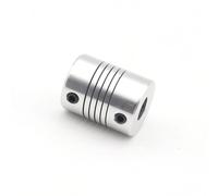Accouplement Flexible d'axe Z en aluminium D19L25, 3mm 4mm 5mm 6mm 6.35mm 8mm 10mm, for moteur pas à pas, coupleur d'arbre, imprimante 3D(8X8)