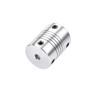 Accouplement Flexible en alliage d'aluminium 19x25mm, coupleur d'arbre de moteur, connecteur Transmission avec fixation à vis(3mm to 8mm)