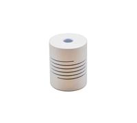 Accouplement Flexible en alliage d'aluminium, 20x25mm, accouplement d'arbre de moteur pas à, coupleur d'axe Z, accessoire d'imprimante 3D, fixation munt(6mm to 6mm)
