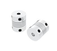 Accouplement flexible en aluminium D19L25 for axe Z, 3 mm, 4 mm, 5 mm, 6 mm, 6,35 mm, 8 mm, 10 mm, for moteur pas à pas, accouplements d'arbre, imprimante 3D(8mm to 10mm)