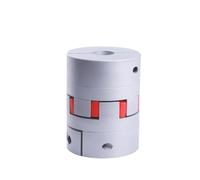 Accouplement Flexible en aluminium prune, 25x35mm, coupleur d'arbre moteur D25 L35 for connexion de 5 à 12 millimètres de diamètre intérieur(6mm to 10mm)