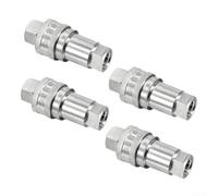 Accouplement Hydraulique M16x1.5 pour Équipement Forestier | Verrouillage bille acier, valve ferme auto, empêche fuites pipeline, sécurité maximale, pour connexion fiable