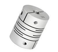 Accouplement parallèle en alliage d'aluminium CIC D40L56 10/11/12/12,7/14/15/16/20 mm, accouplement à gorge de serrage, accouplement élastique(20mm)