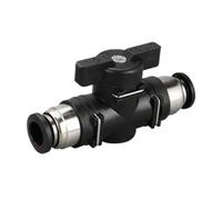 Accouplement pneumatique à action directe Raccord de connecteur pneumatique à poussoir(HVFF 10MM)