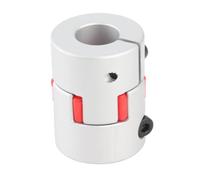 Accouplements d'Araignée D25 L30,Walfront Coupleur Elastique d'Accouplement Formé par Prune d'Axe Pour Moteur Pas à Pas 1PCS (10mm-12mm)