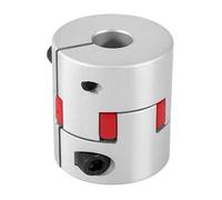 Accouplements d'Araignée, D40-L42 Accouplement de Prune Connecteur de moteur en Aluminium, Embrayage d'arbre flexible-Moteurs pas CNC- Impression 3D (12 * 19 mm)
