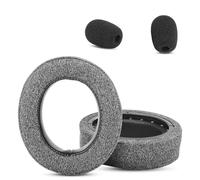 ACCOUTA Coussin d'oreillette Compatible avec Les Casques Corsair HS75, HS70, HS60 Pro, HS50, XB, Remplacement des Coussinets d'oreilles avec Cuir de protéine Plus Doux et Mousse à mémoire de Forme