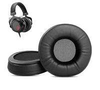ACCOUTA Coussinets d’Oreille Remplacement Compatible avec Beyerdynamic Custom One Pro Plus Casques d'écoute Oreillettes et Coussinets avec Premium Cuir protéiné et Mousse à mémoire