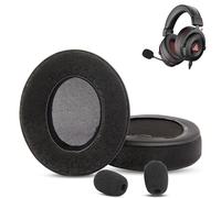 ACCOUTA Coussinets d’Oreille Remplacement Compatible avec EKSA E900 E900 Pro Gaming Casque Audio Oreillettes et Coussinets avec Premium Cuir protéiné et Mousse à mémoire