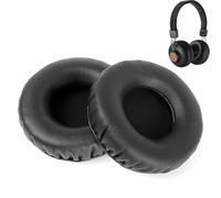 ACCOUTA Coussinets d’Oreille Remplacement Compatible avec House of Marley Positive Vibration 2 Casques d'écoute Oreillettes et Coussinets avec Premium Cuir protéiné et Mousse à mémoire