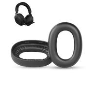 ACCOUTA Coussinets d’Oreille Remplacement Compatible avec Jabra Evolve2 85 Casques d'écoute Oreillettes et Coussinets avec Premium Cuir protéiné et Mousse à mémoire