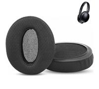 ACCOUTA Coussinets d’Oreille Remplacement Compatible avec JVC HA-S87BN/HA-S88BN/HA-S90BN/HA-S78BN Casques d'écoute Oreillettes et Coussinets avec Respirant Tissu et Mousse à mémoire